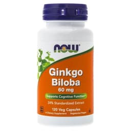 NOW Foods - Ginkgo Biloba - Cognitive Support