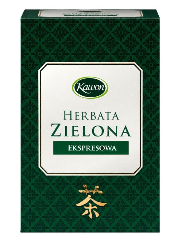 Kawon - Green Tea Express - 20*2g – Kawon förpackning