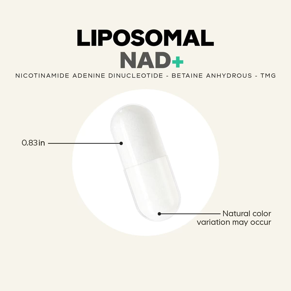 Codeage Liposomal Nad+ - 60 Vcaps - 60 Vegetable Caps