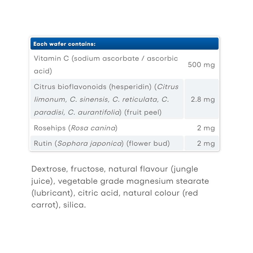 Natural Factors - Vitamin C 500mg 100% Natural Fruit Gummies