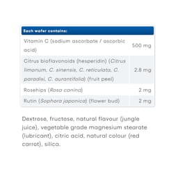 Natural Factors - Vitamin C 500mg 100% Natural Fruit Gummies