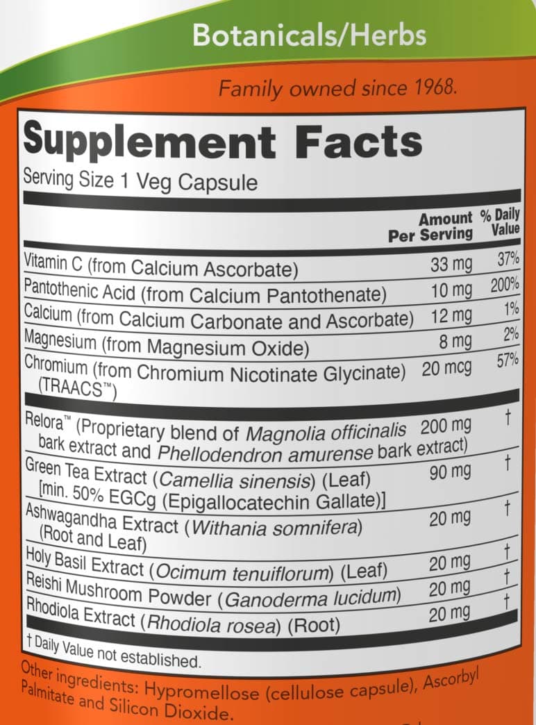 NOW Foods - Adrenal Stress Support - 90 Vcaps