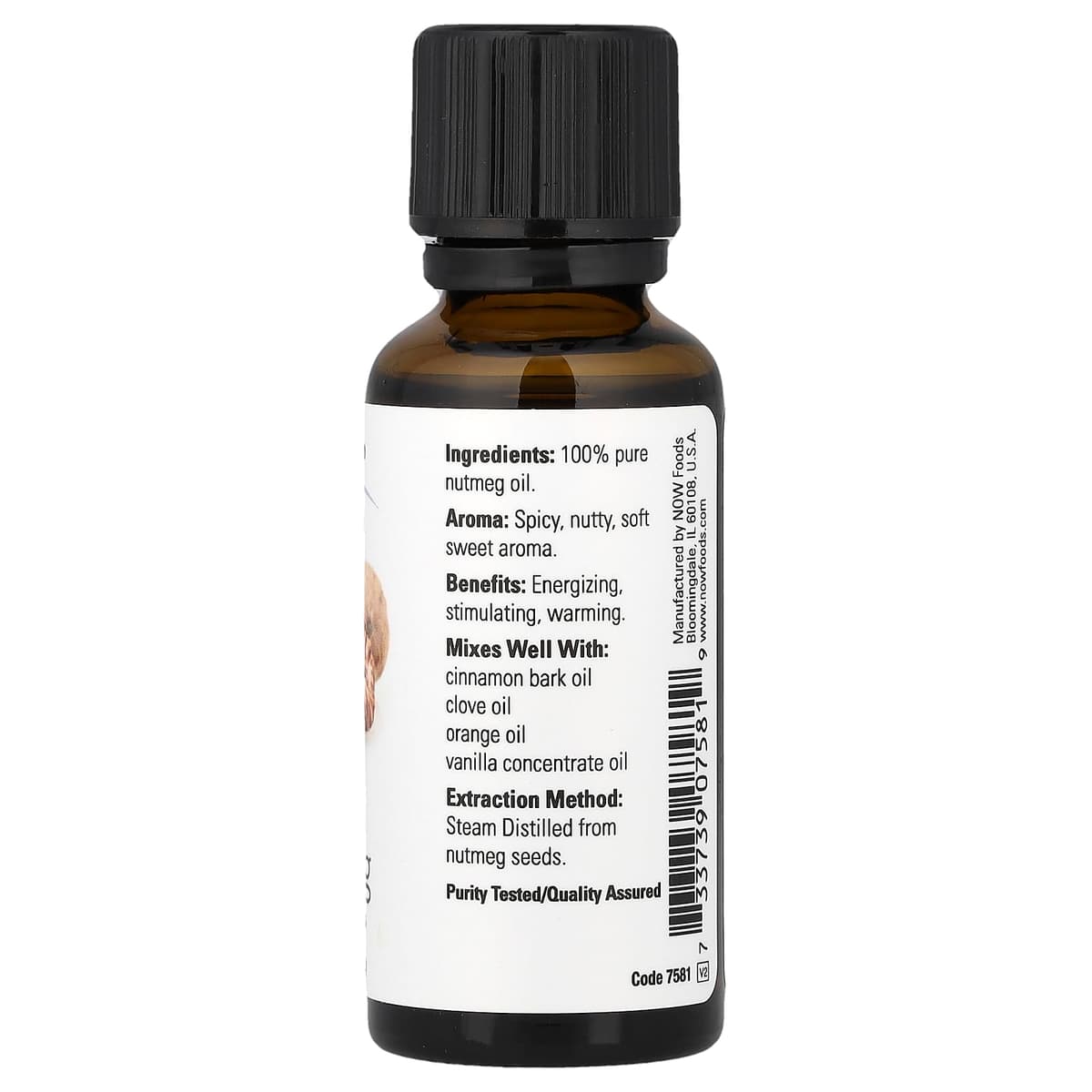NOW Foods - Nutmeg Essential Oil - 30ml