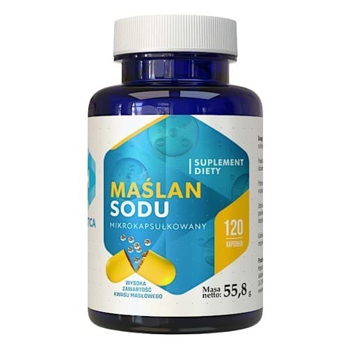 Hepatica - Sodium Butyrate - 120 Caps – Hepatica förpackning