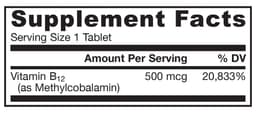 Jarrow Formulas - Methyl B-12 (Cherry - 100 Vegan Gummies) - 100 Gummies Tabs
