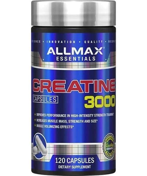 Allmax Nutrition - Creatine 3000 - 120 Caps – Allmax förpackning