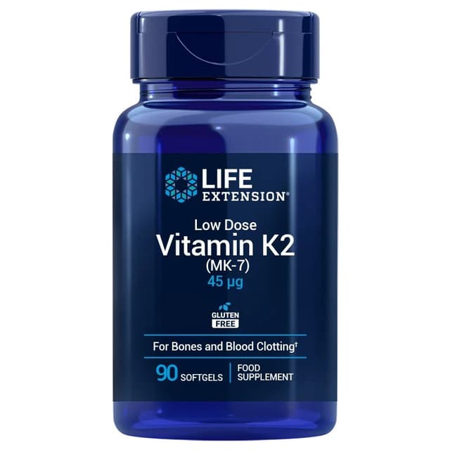 Life Extension - Low-Dose Vitamin K2 - 90 Sgels – Life Extension