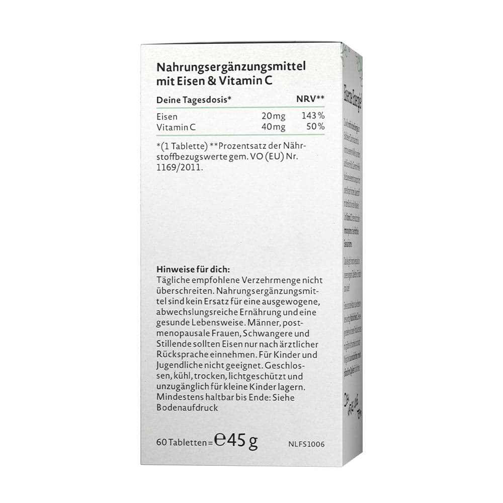 Nature Love - Iron & Vitamin C - 60 Tabs