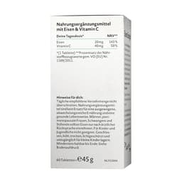 Nature Love - Iron & Vitamin C - 60 Tabs