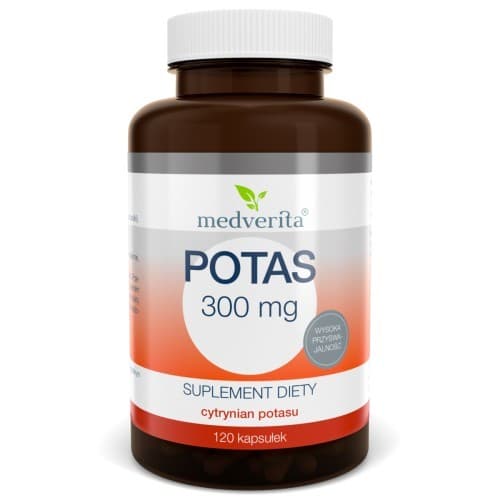Medverita - Potassium - 120 Caps – Medverita förpackning