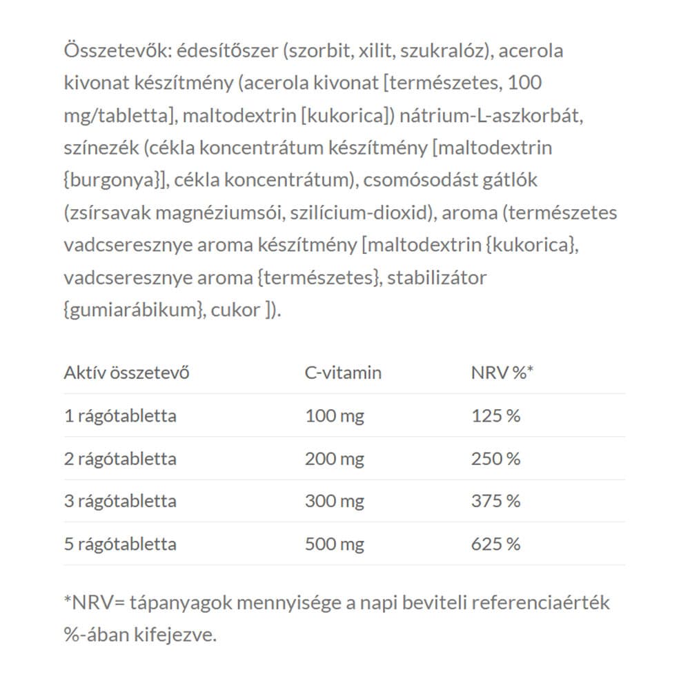 Jutavit - Vitamin C 100mg Kids & Family