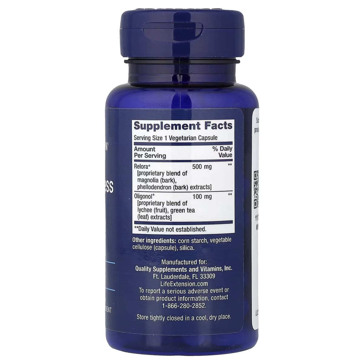 Life Extension - Oligonol og Relora - 30 vegetabilske kapsler