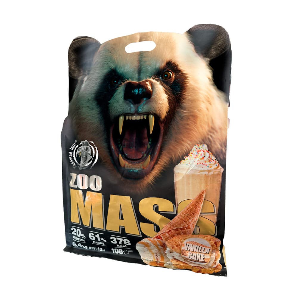 Zoomad Labs - ZOO MASS, Vanilla Cake - 5.4kg – Zoomad Labs förpackning
