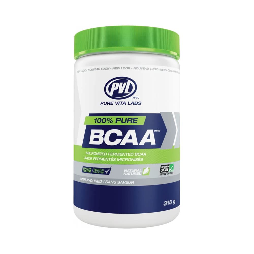 PVL - 100% Pure BCAA - Unflavored - 315g