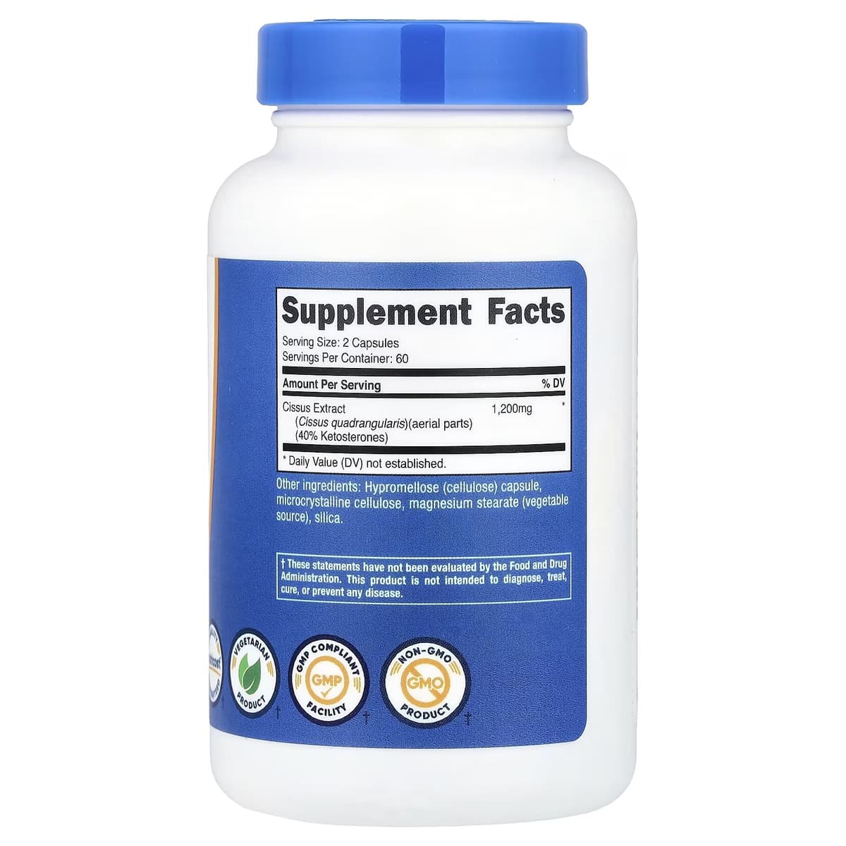 Nutricost - Cissus Quadrangularis - 120 Caps