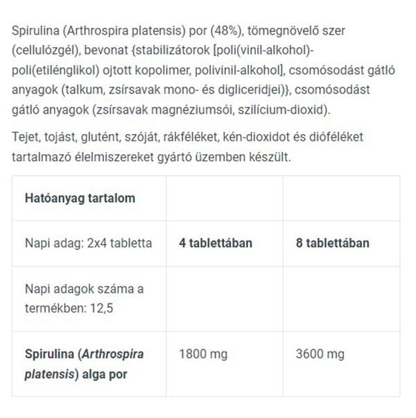 Biotechusa - Spirulina - 100 Tabs