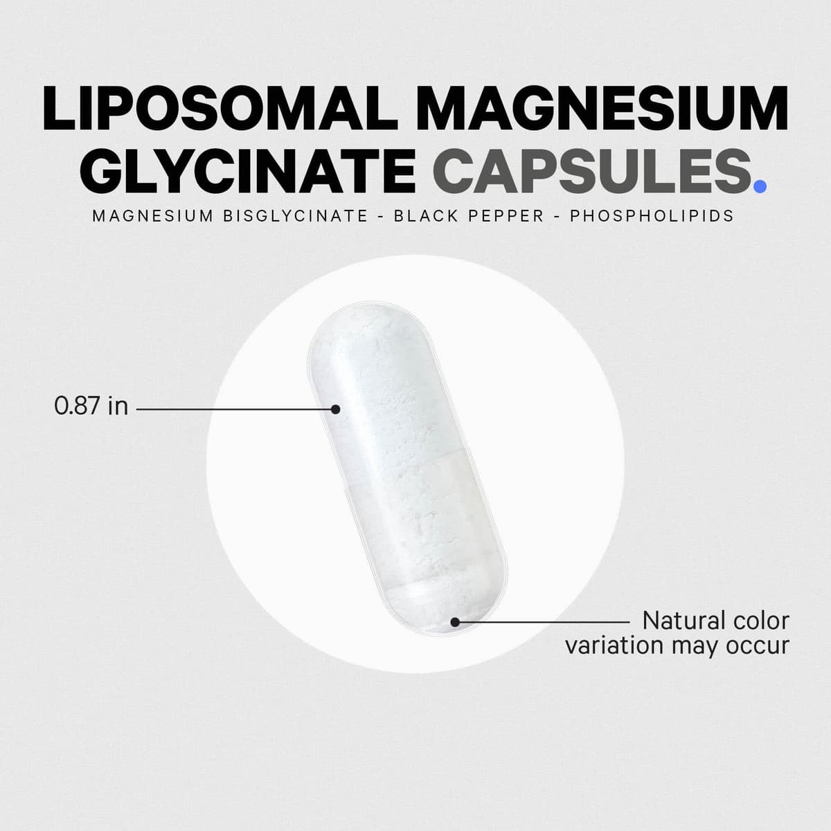 Codeage - Liposomal Magnesium Glycinate Capsules - 120 Vcaps