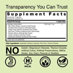Nature'S Answer Liver Support - 90 Vcaps