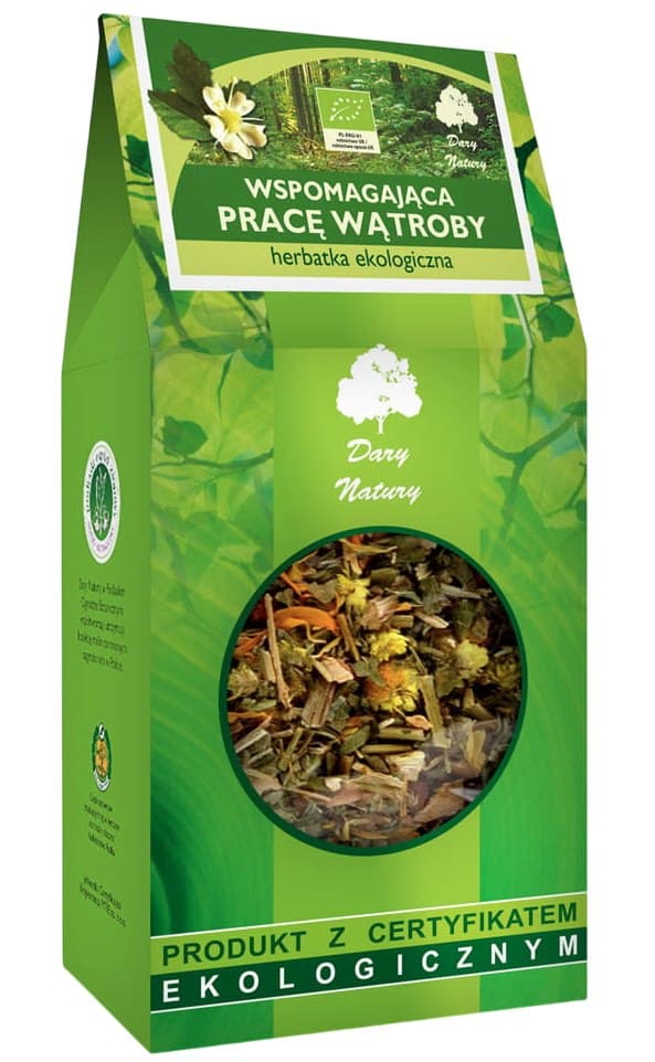 Dary Natury - Liver Support Tea – Dary Natury förpackning