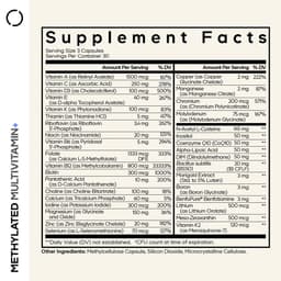 Codeage - Metyloitu Multivitamiini+ - 90 Kasviskapselia