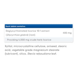 Natural Factors - Deglycyrrhizinated Licorice Root - 90 Tabs