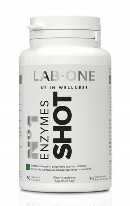 LAB ONE - Enzymes Shot - 60 Caps