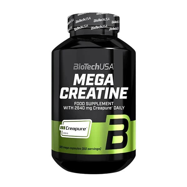 BioTechUSA - Mega Creatine - 120 Mega Caps