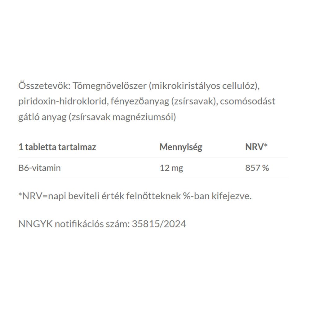 Jutavit - Vitamin B6 - 100 Tabs