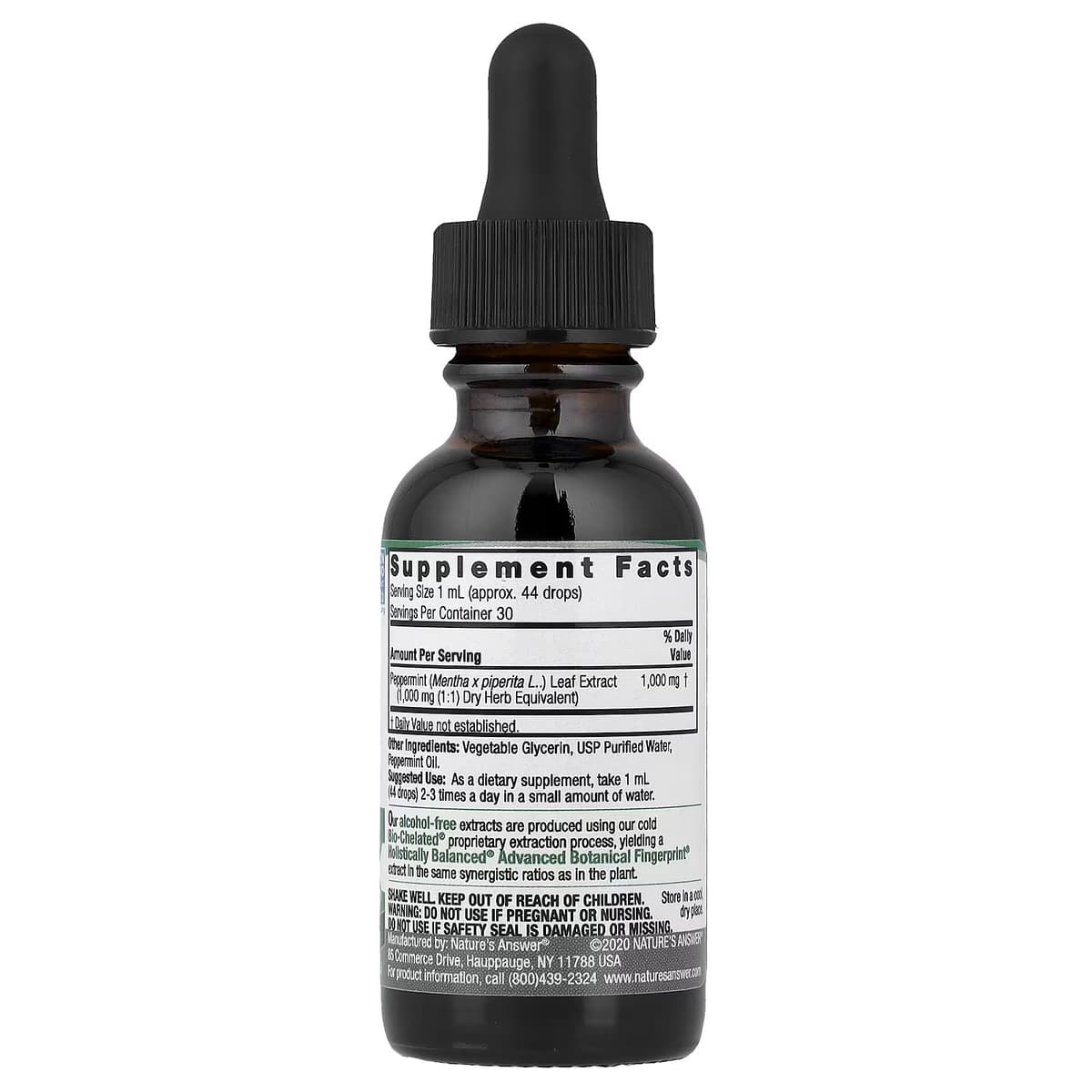 Nature's Answer - Peppermint Leaf Fluid Extract - 30ml
