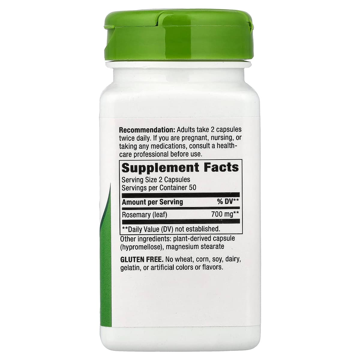 Nature'S Way - Rosemary Leaf - 100 Vcaps