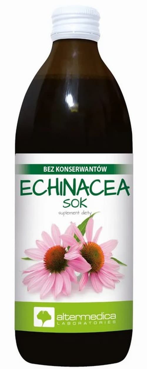 Alter Medica - Echinacea Juice 500ml – Alter Medica förpackning