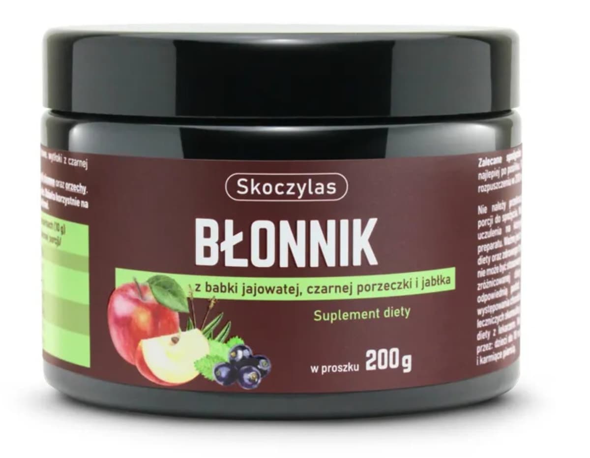 Skoczylas - Fiber Supplement - 200g – Skoczylas förpackning