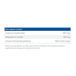 Natural Factors - Calcium & Magnesium 2:1 - 90 Caps