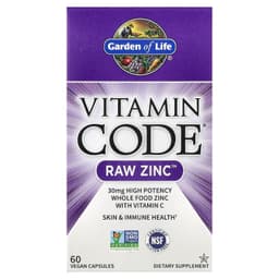 Garden Of Life - Vitamin Code Raw Zinc - 60 Vcaps