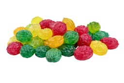 Landrynki - Fruit Mix Hard Candies with Stevia, No Added Sugar 160g