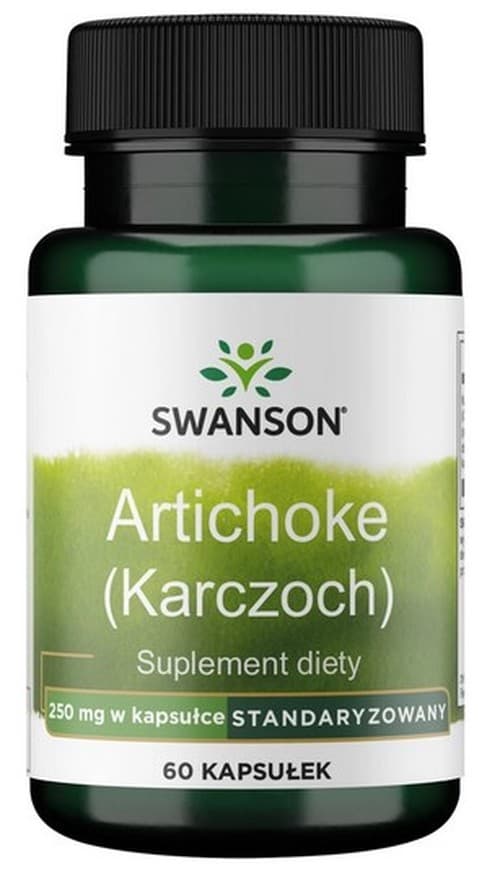 Swanson - Artichoke, 250mg (60 Caps) – Swanson förpackning