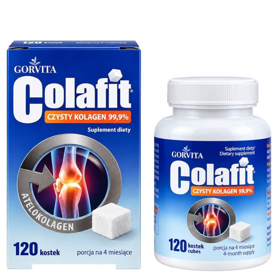 Gorvita - Colafit Kolagen 99,9%, 120 kostek