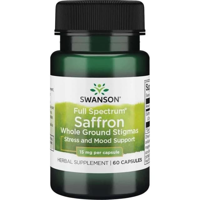 Swanson - Full Spectrum Saffron - 60 Caps – Swanson