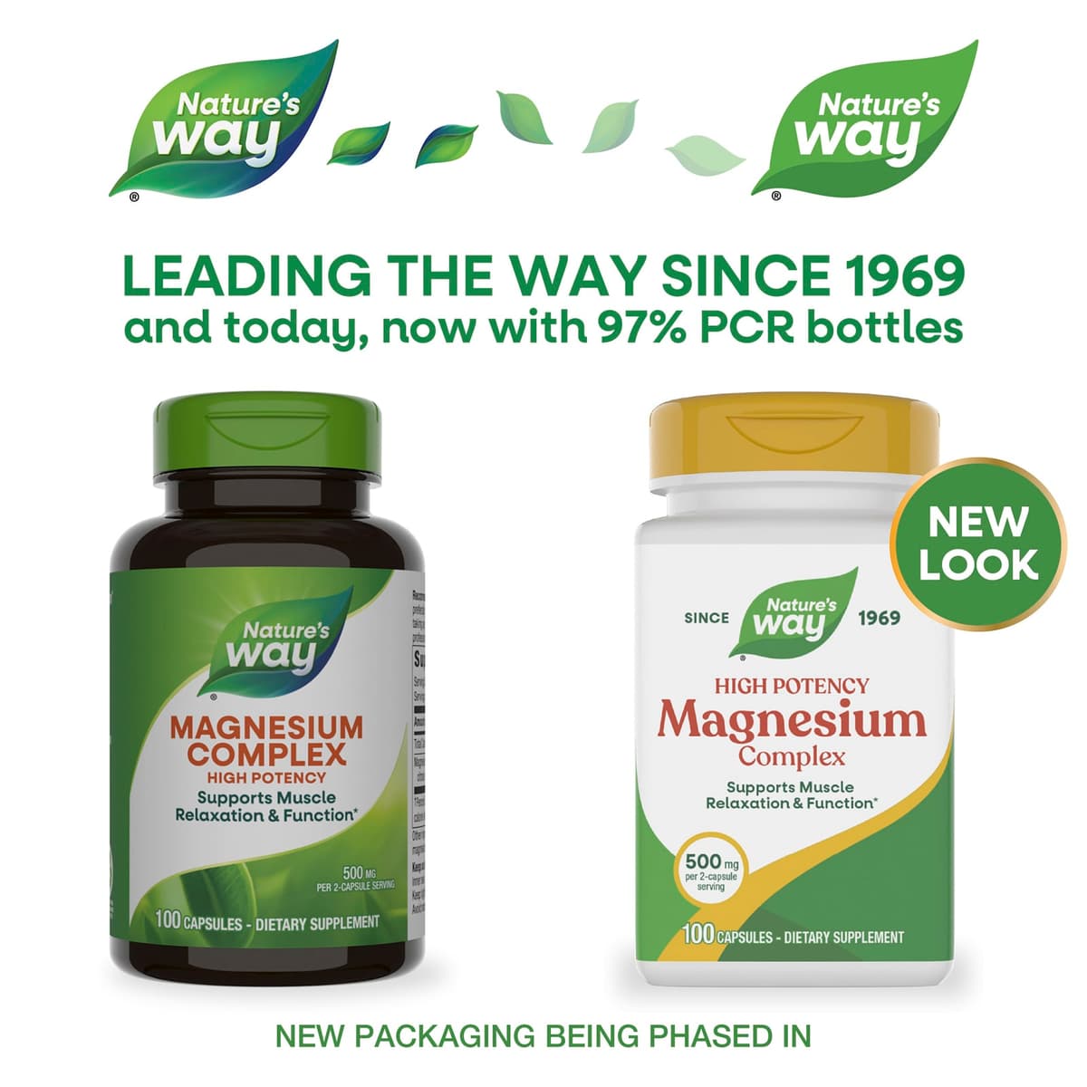 Nature'S Way - Magnesium Complex - 100 Caps