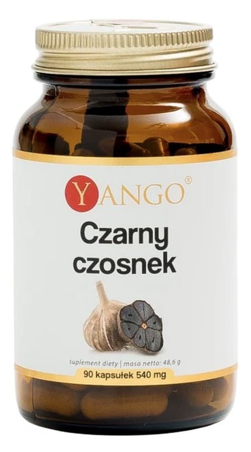 Yango - Black Garlic Extract - 90 Caps – Yango förpackning