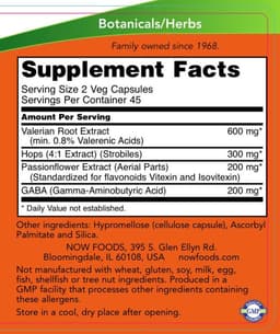 Now Foods - Sleep - Botanical Sleep Blend - 90 vcaps
