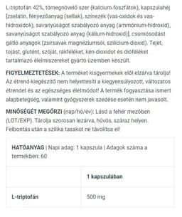 Biotechusa - L-Tryptofaani - 60 Kapselia
