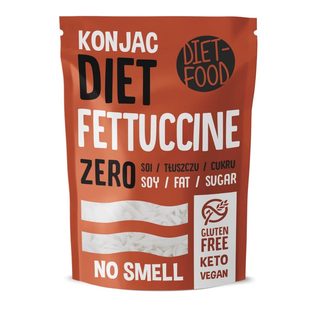 Diet-food - Makaron Shirataki Konjac Fettuccine 200g – Diet-Food förpackning
