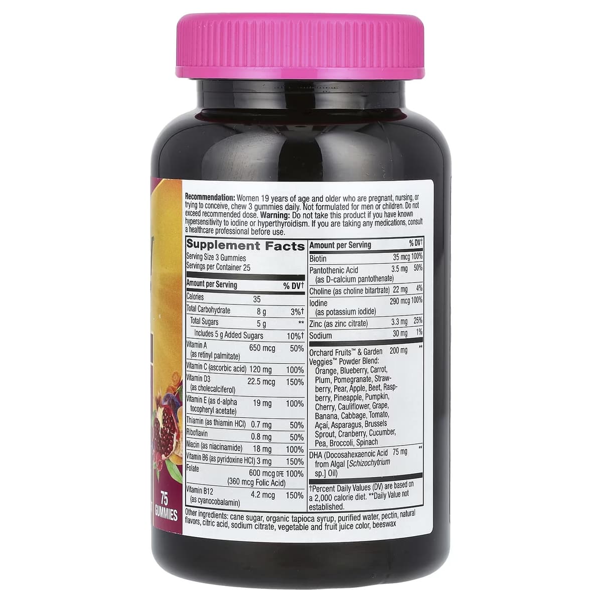 Nature's Way - Alive!® Premium Prenatal Gummies - 75 Tyggegummier
