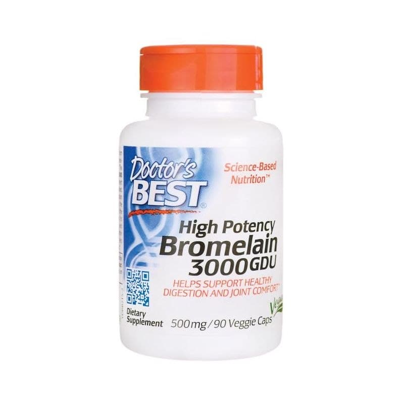 Doctor's Best - High Potency Bromelain 3000 GDU – Doctor's Best förpackning