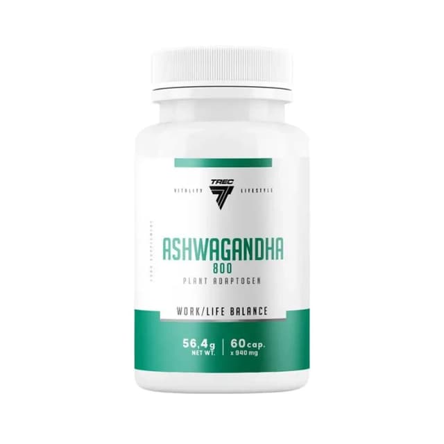 Trec - Ashwagandha 800 - Neutral, 60 kapsler – Trec