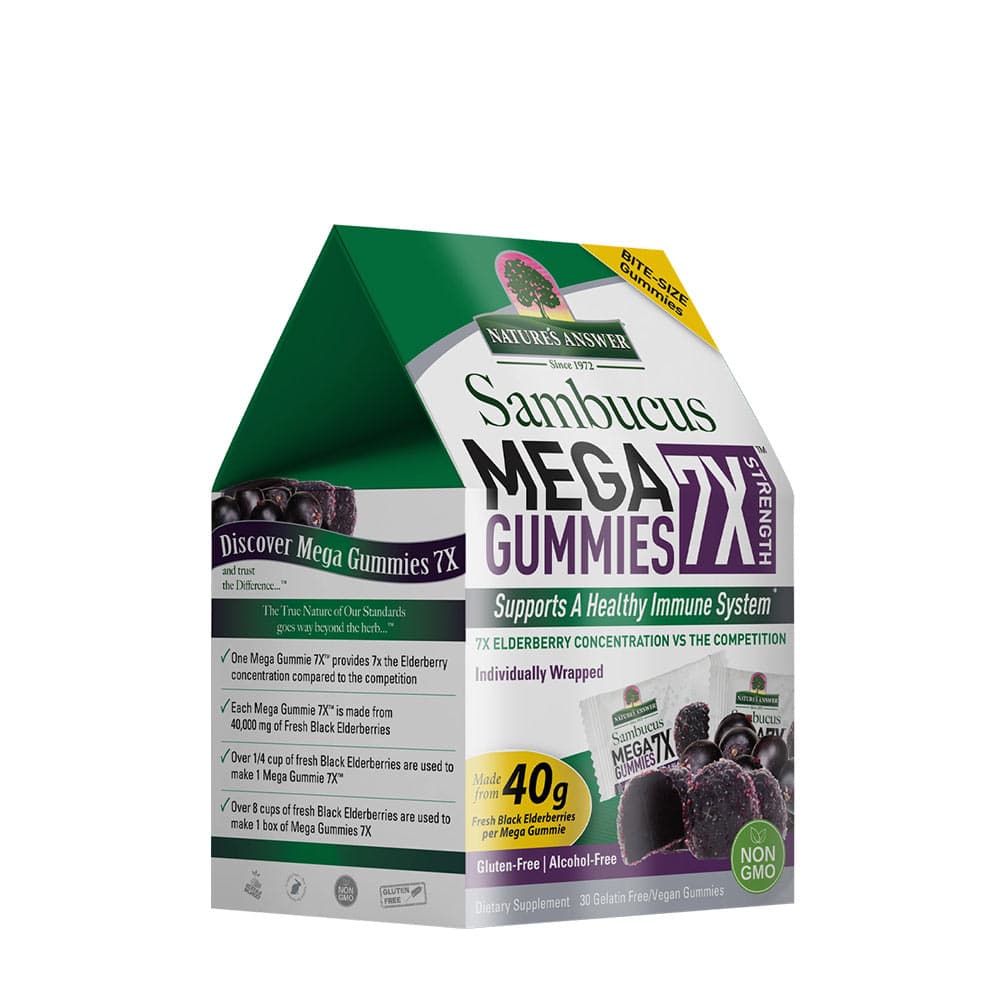 Nature's Answer - Sambucus Mega Gummies 7X Strength