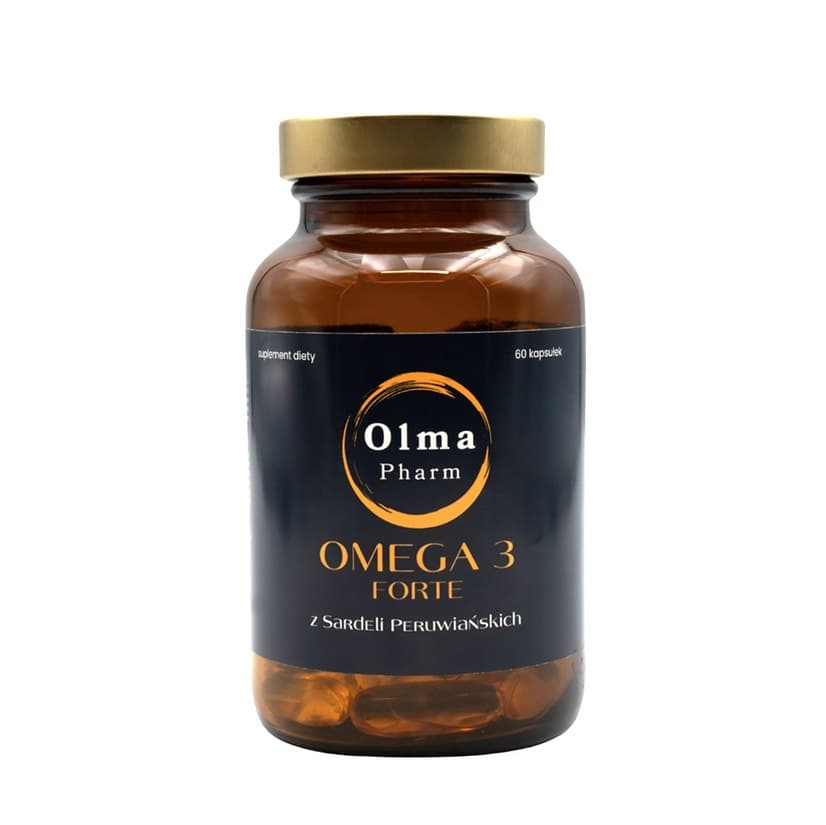 Olma Pharm - Omega 3 Forte - 60 Caps – Olma Pharm förpackning