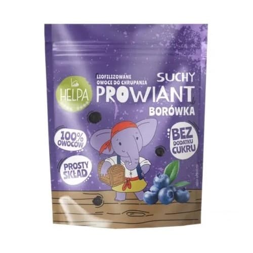 Helpa - Tørret Blåbær Provian 9g – helpa emballage