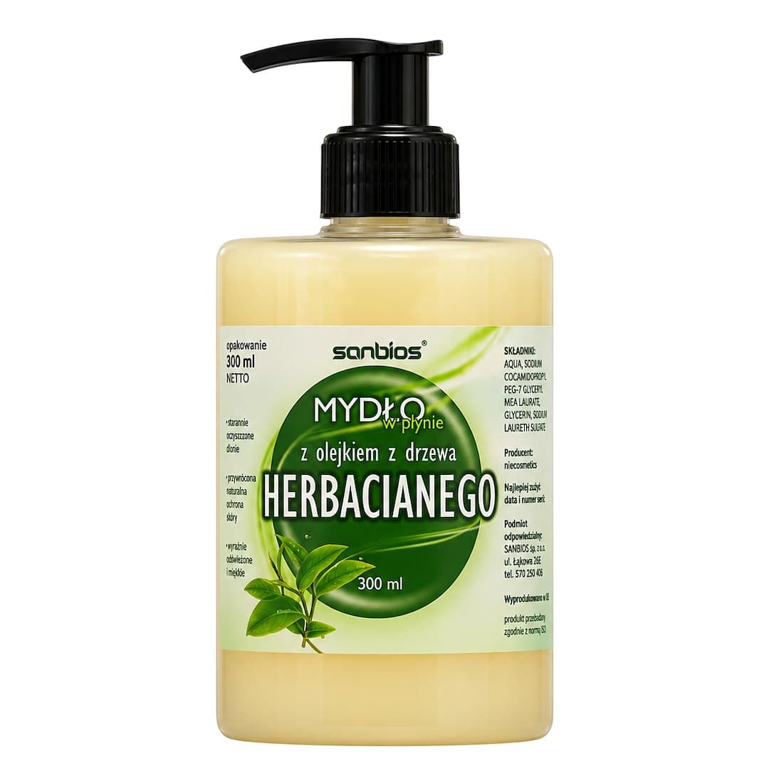 Sanbios - Liquid Soap With Tea Tree Oil - 300ml
